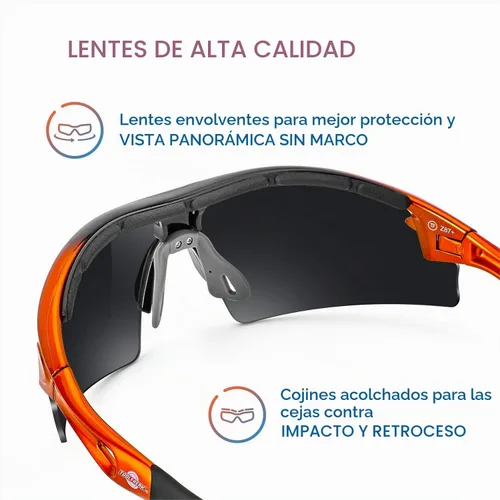 Vista 4 de ToolFreak Gafas de seguridad – Protección UV e impacto ANSI z87.1 (Reevo)