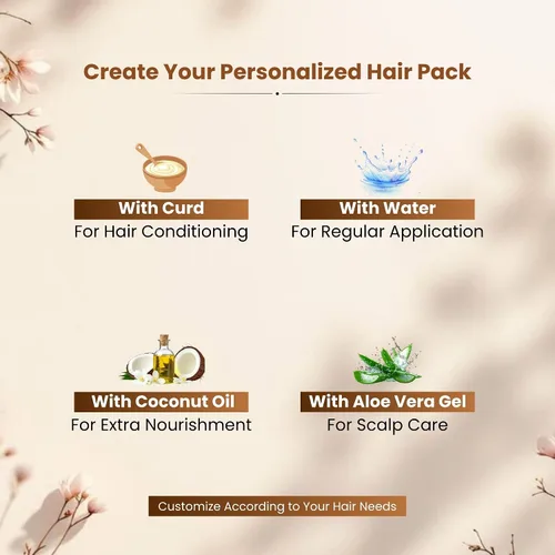 Vista 4 de Havintha Amla Reetha Shikakai - Polvo para el cabello, cada 8.82 oz (paquete de 3)
