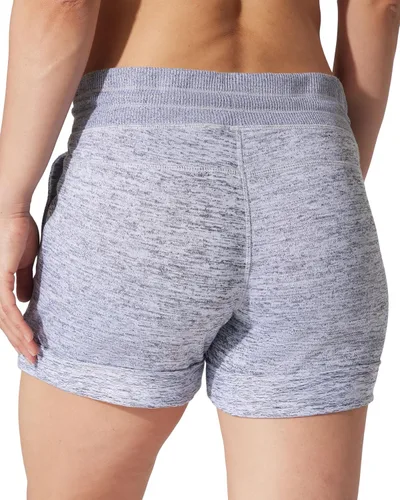Vista 5 de 90 Degree By Reflex Shorts Suaves de Sudadera para Mujer de Cintura Alta con Cordón Ajustable para Descanso y con Bolsillos