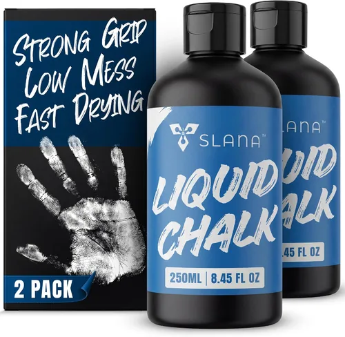 Vista 10 de Liquid Chalk for Weightlifting, Gym and Workout Hand Chalk for Grip Fast Drying Grip Chalk For Lifting, Powerlifting, Pull Ups, Cheer, Gymnastics