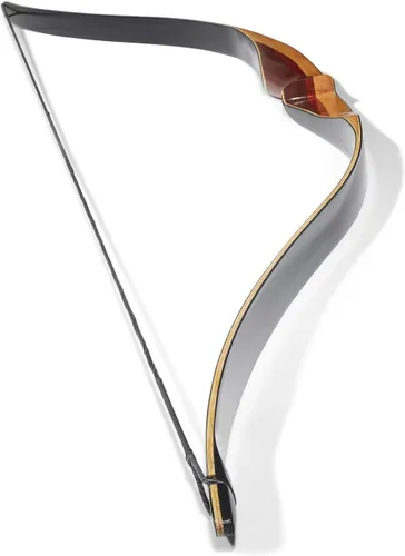 Vista 3 de Arco Recurvo Laminado Tradicional de 54", Tiro con Arco Americano de Caza y Objetivo/Arco de Caballo/Arco Largo, Compatible con la Mayoría