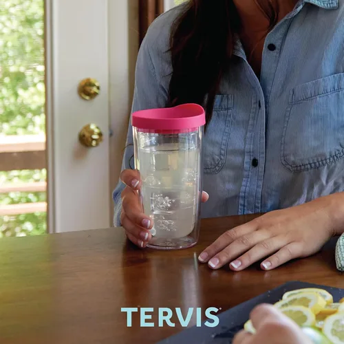 Vista 7 de Tervis Vaso aislado de doble pared Thank a Medical Professional fabricado en Estados Unidos mantiene las bebidas frías y calientes, 16 onzas