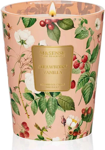 Vista 19 de M&SENSE - Vela de cera de soja natural aromática de 35 onzas, extragrande, 3 mechas, 150 horas, larga duración, combustión lenta, para decoración