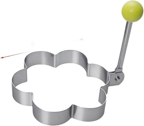 Vista 11 de Stainless Steel Egg Rings 3.5 Inch for Pancakes(Circle)