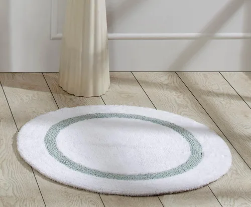Vista 57 de Better Trends - Alfombra de baño 100% algodón reversible, altamente absorbente y lavable a máquina, suave, tapete de ducha para piso de baño