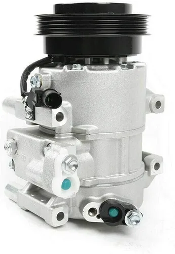 Vista 4 de Compresor de CA y embrague de A/C CO 10980C apto para Kia Rio/Rio5 LX EX SX 1.6L 2006 2007 2008 2009 2010 2011, compresor de aire acondicionado