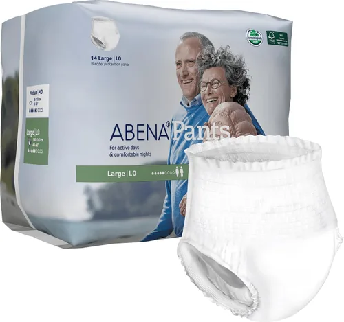 Vista 7 de Abena Pants Light - Ropa interior protectora premium, nivel 0, (talla mediana a grande) M, 14