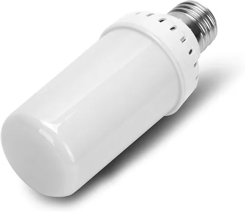 Vista 4 de Bombilla LED de llama E26 con base de tornillo Edison mediana CC, 12 voltios, iluminación de bajo voltaje para paisajismo del hogar, sistema