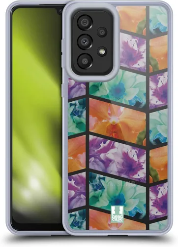 Vista 11 de Head Case Designs Colourful Daisies Flower Power Gel Case [Military Grade Protection] Compatible with Galaxy A33 5G (2022)