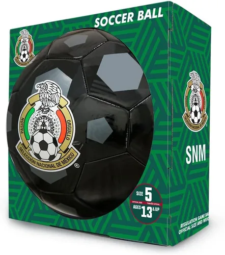 Vista 2 de Icon Sports Pelotas de fútbol con licencia oficial de World Clubs Pro Training al aire libre tamaño 5 para juegos de fútbol