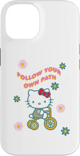 Vista 4 de iPhone 13 Pro Max Sigue tu propio camino con funda Hello Kitty