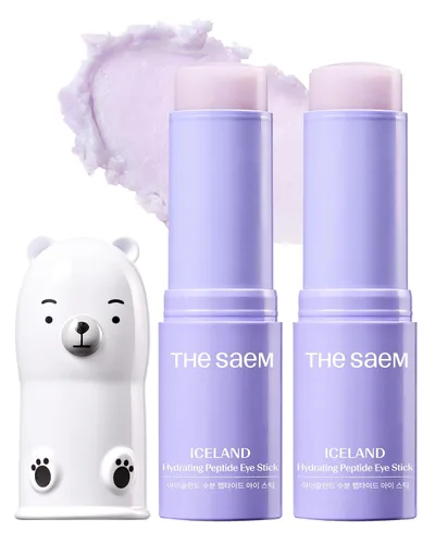 Vista 9 de THESAEM Iceland Hydrating Collagen Eye Stick 0.38 oz – Bálsamo de ojos hidratante antiarrugas para piel flácida – Tratamiento debajo de los ojos