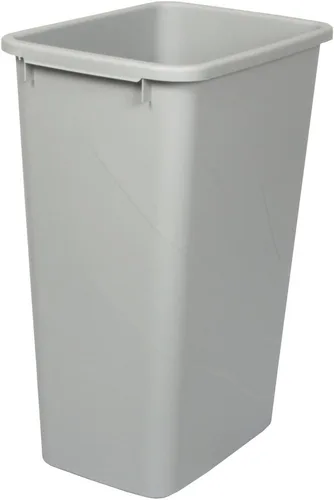 Vista 13 de Knape & Vogt QT27PB-PT - Cubo de basura de repuesto, 17.81 x 10.65 x 10.65 pulgadas Platino