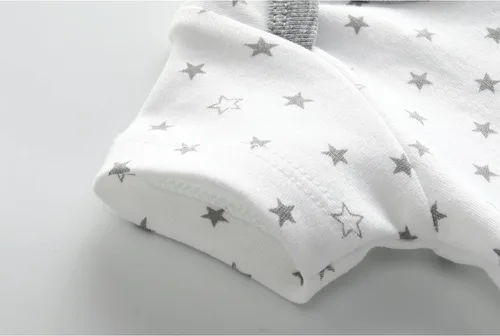 Vista 4 de ZAV Ropa unisex para bebés, paquete de 5 mamelucos de manga corta y 3 mamelucos con pies para bebé