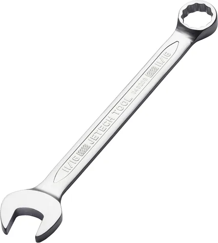 Vista 11 de Jetech Llave combinada de 1 pulgada - Llave ajustable de grado industrial con diseño de 12 puntas, desviación de 15 grados, fabricada con acero
