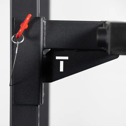 Vista 8 de Titan Fitness Barra de inmersión en Y para bastidores de potencia serie T-3, accesorio de inmersión montado en rack, capacidad de 500 libras
