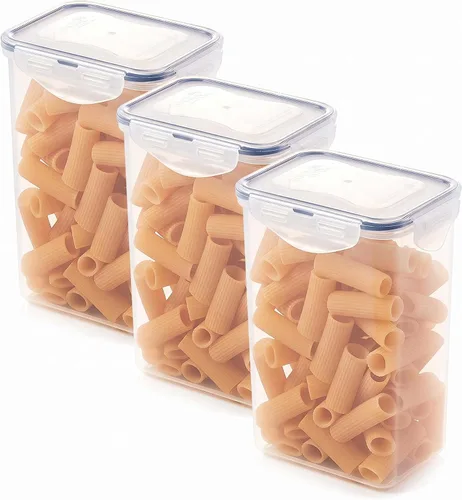 Vista 9 de Lock & Lock Almacenamiento de alimentos rectangular hermético, Sencillo