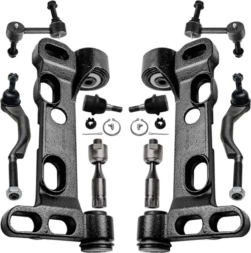 Vista 254 de Detroit Axle - Kit de suspensión frontal de 10 piezas para Dodge Avenger 2008-2014, Chrysler Sebring 2007-2010, 2 brazos de control inferiores, 2