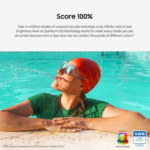 Vista 6 de SAMSUNG - Smart TV QLED 4K de 55 pulgadas de la serie Q70C, Quantum HDR, LED dual, Object Tracking Sound Lite, Q-Symphony, Motion Xcelerator Turbo+