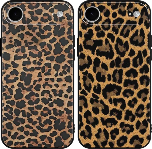Vista 88 de Paquete de 2 fundas de teléfono con bonito estampado de guepardo para iPhone 7/8/SE 2020 / SE 2022 de 4.7 pulgadas, diseño de leopardo de lujo