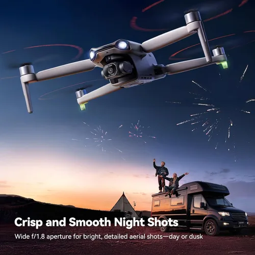 Vista 2 de Ruko F11PRO 2 Plus Drone con cámara de 48MP, foto de 8K, regalo tecnológico Gris