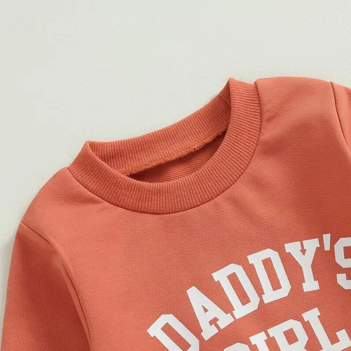 Vista 53 de Conjunto de sudadera con estampado para bebé y niña, sudadera larga para otoño e invierno