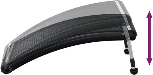 Vista 4 de vidaXL Paneles de calefacción solar curvados para piscina 2 PC 43.3" x25.6