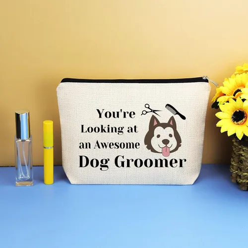 Vista 7 de Bolsa de maquillaje para perros, Regalo para amantes de los perros 807_NO2, S