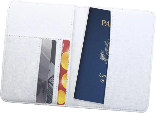 Vista 4 de 2 fundas para pasaporte de novia, funda para pasaporte de viaje
