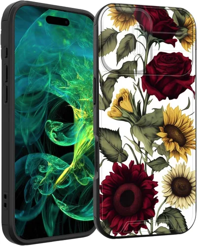 Vista 126 de Funda para iPhone Air con cubierta para cámara deslizante, resistente de doble capa, híbrida, a prueba de golpes, funda protectora resistente