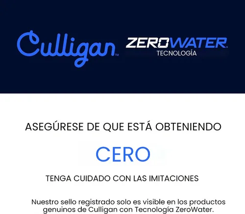 Vista 6 de Culligan Paquete de 2 filtros de repuesto con tecnología ZeroWater, filtro de agua avanzado de 5 etapas, certificado IAPMO para reducir el plomo