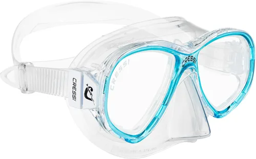 Vista 2 de Cressi Máscara de silicona para niños y niñas Perla Jr Made in Italy