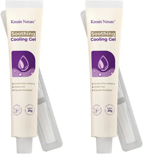 Vista 7 de Gel refrescante calmante para el cuidado de la piel anal, crema para hemorroides para picazón, hinchazón, ardor y alivio de molestias, tubo de 0.7