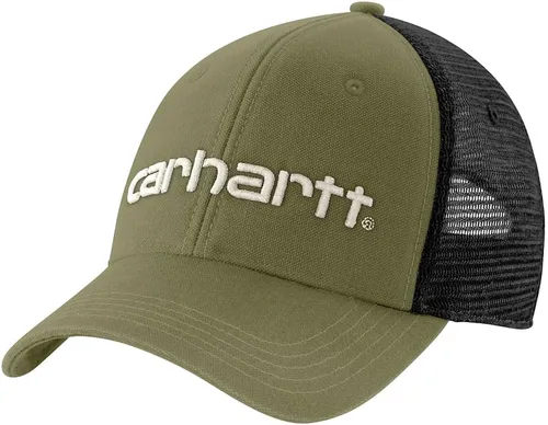 Vista 4 de Carhartt Gorra gráfica con logotipo de malla trasera de lona para hombre