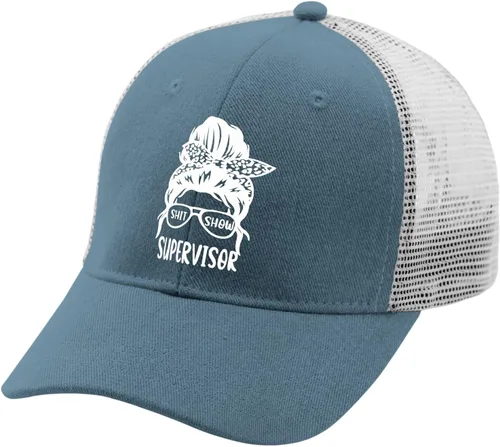 Vista 2 de devor Dad Hats Shit Shoow Supervisor Dad Hats, Graphic Cap for Men