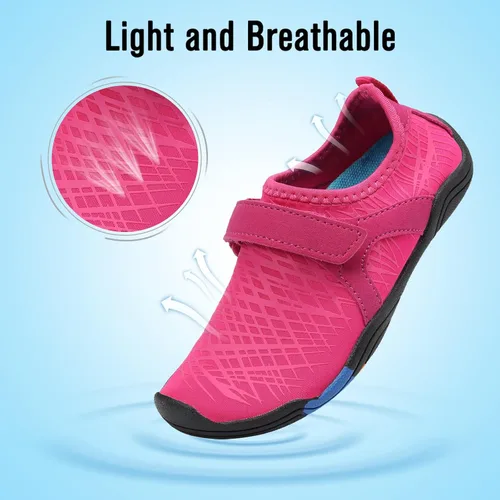 Vista 2 de Zapatos de agua para niños y niñas Cior, calzado acuático de secado rápido, ligeros, deportivos (niños pequeños y grandes)