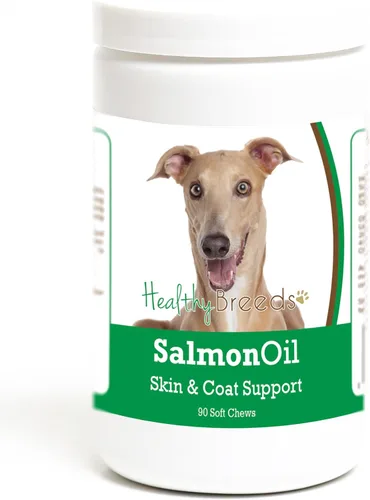 Vista 260 de Healthy Breeds Affenpinscher - Masticables suaves de aceite de salmón, 90