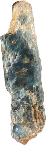 Vista 63 de GEMHUB Lápiz de cianita áspero pequeño con cristal curativo de cianita azul áspero suelto, tamaño pequeño, 9.7