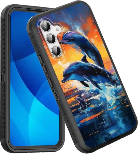 Vista 24 de Funda para Galaxy A14 5G, a prueba de golpes, 3 capas, protección de cuerpo completo, resistente, de alto impacto, para Samsung Galaxy A14 5G de 6.6