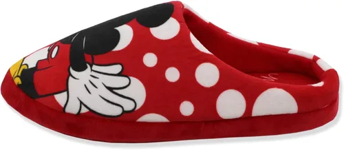 Vista 6 de Disney Mickey and Minnie Mouse - Pantuflas de lunares para mujer adulta