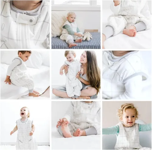 Vista 4 de Dreamsuit: Toddler Sleep Sack with Legs, Rayon Made from Bamboo