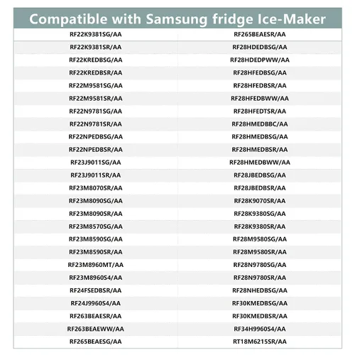Vista 5 de Kit de montaje de clip en Y HPUY DA82-02367A compatible con reemplazo de hielera para refrigerador Samsung AP6261443 PS12115467 EA12115467