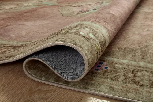 Vista 13 de Loloi Magnolia Home de Joanna Gaines Sinclair Collection SIN-06 - Alfombra decorativa tradicional de 2 pies 3 pulgadas x 3 pies 9 pulgadas, altura