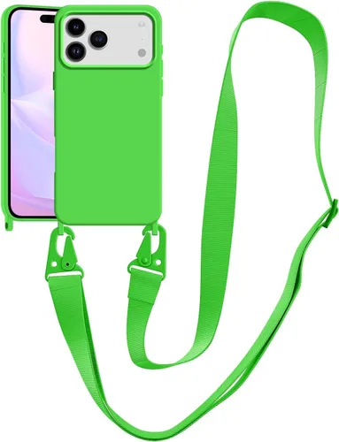 Vista 99 de Funda compatible con iPhone 8 Plus, iPhone 7 Plus/6 Plus/6S Plus con cordón, funda cruzada para iPhone con correa ajustable de silicona para iPhone