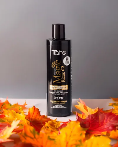 Vista 7 de Tahe Magic Rizos Champú Hidratante Bajo Poo para Cabello Rizado y Ondulado, Adecuado para el Método Rizado, 10.1 fl oz