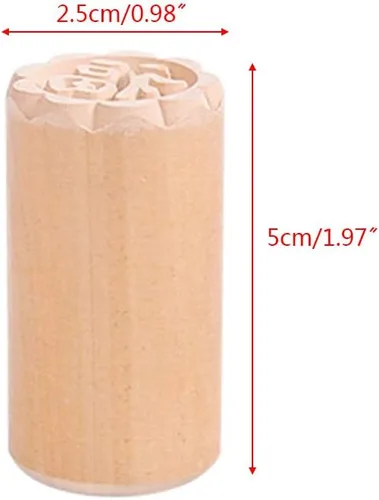Vista 9 de Xdodnev 8 unids/set pastel molde madera postre sello sello tradicional chino luna DIY galleta