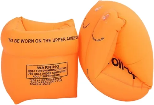 Vista 12 de Paquete de 2 a 4 flotadores de brazo para niños y adultos, flotadores de piscina, anillos de natación inflables, bandas de brazo de PVC, mangas