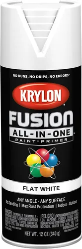 Vista 40 de Krylon Fusion - Pintura en aerosol adhesiva todo en uno para uso en interiores y exteriores, 12 onzas, vidrio de playa