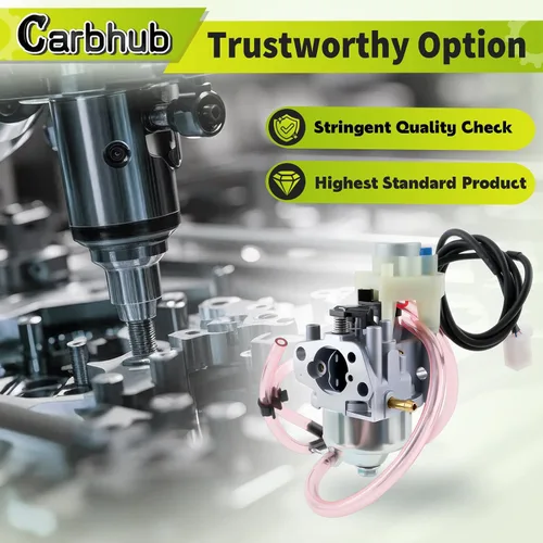Vista 3 de Carbhub Carburador 16100-ZL0-D66 para Honda EU3000i Generador Carb con juntas Reemplazar 16221-ZH8-801, el carburador reemplaza 16100-Z0V-D12