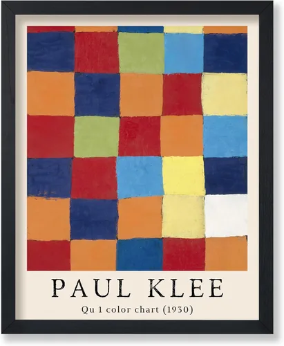 Vista 15 de Poster Master Póster vintage de Paul Klee – Impresión retro de cómicos – Arte de dibujo – Arte abstracto – Regalo para hombres y mujeres – Estilo-09